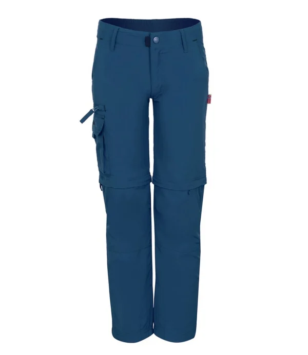 TROLLKIDS Quick-Dry Zip-Off Hose “Oppland Slim Fit” In Mystik Blau 1