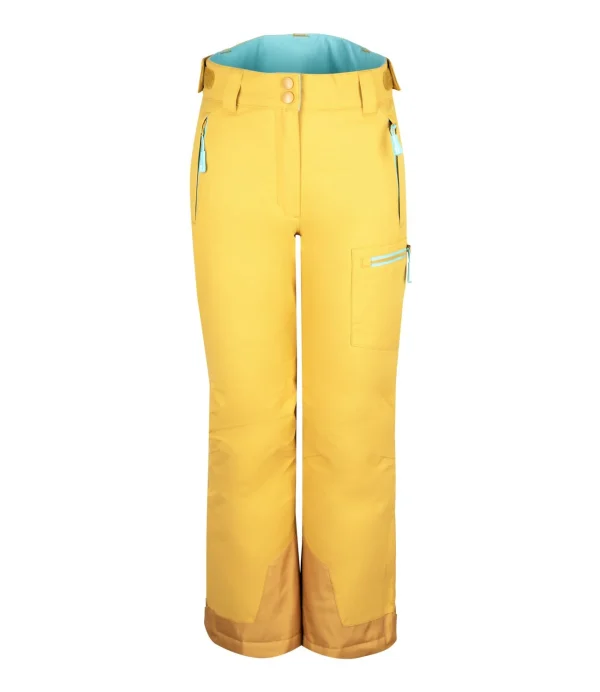 TROLLKIDS Skihose “Hallingdal” In Honig/Wasserblau 1