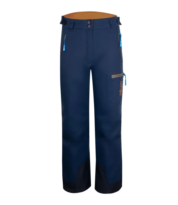 TROLLKIDS Skihose “Hallingdal” In Marineblau/Bronze 1