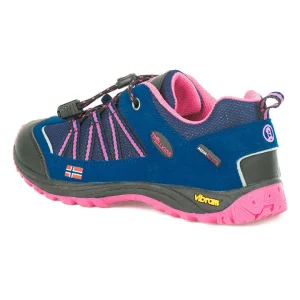 TROLLKIDS Trekkingschuhe “Lofoten Hiker Low” In Blau/ Rosa 11