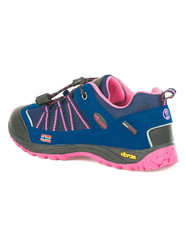 TROLLKIDS Trekkingschuhe “Lofoten Hiker Low” In Blau/ Rosa 4