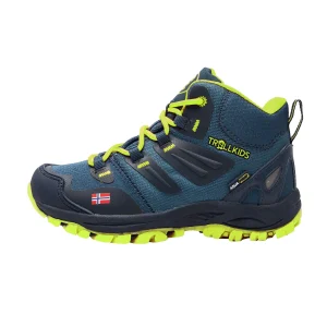 TROLLKIDS Wanderschuh “Rondane” In Marineblau / Limette 6