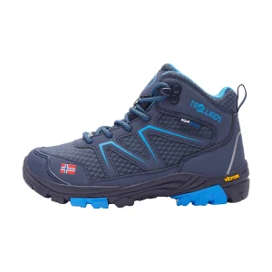 TROLLKIDS Wanderschuh “SKARVAN Mid” In Marineblau / Mittelblau 6