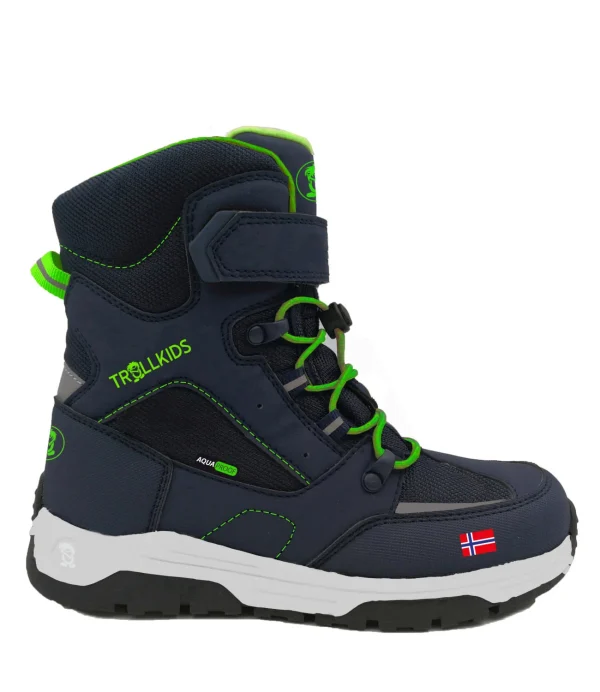 TROLLKIDS Winter Schuhe “Lofoten XT” In Marineblau / Vipergrün 1